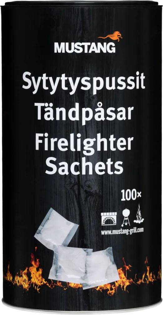 TULESÜÜTAJAD MUSTANG 100TK PAKIS