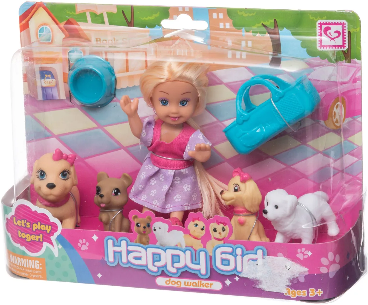 MÄNGUASI NUKK KOERAGA 11,4CM