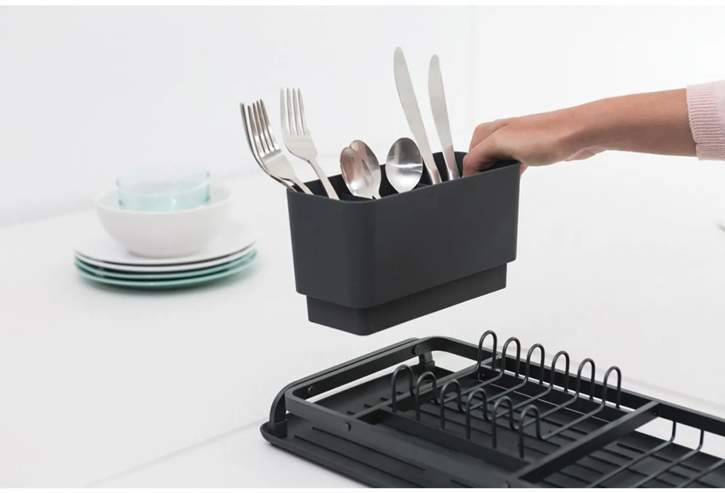 NÕUDEKUIVATUSREST KOMPAKTNE BRABANTIA TUMEHALL