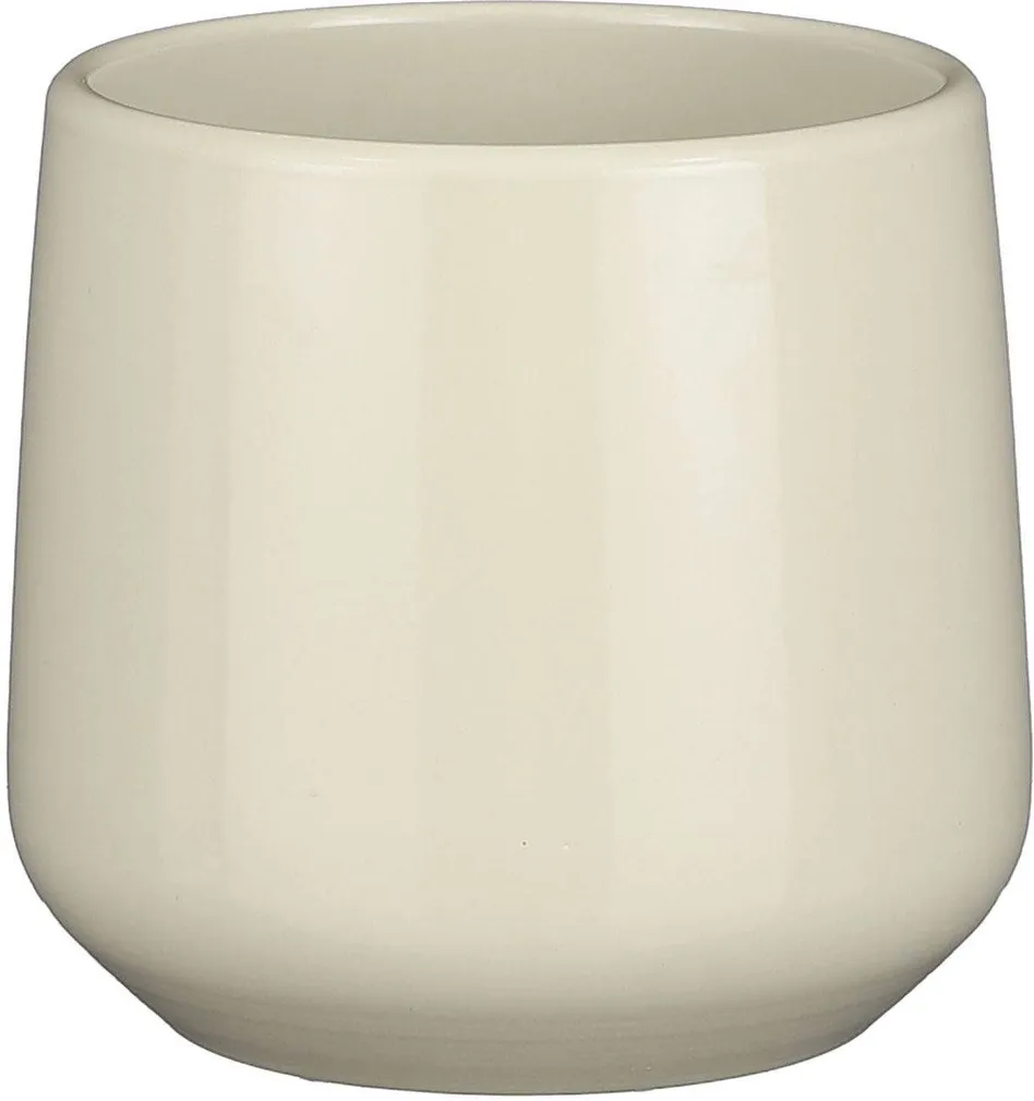 ÜMBRISPOTT MICA DECORATIONS AMBER BEEŽ 13,5X14CM