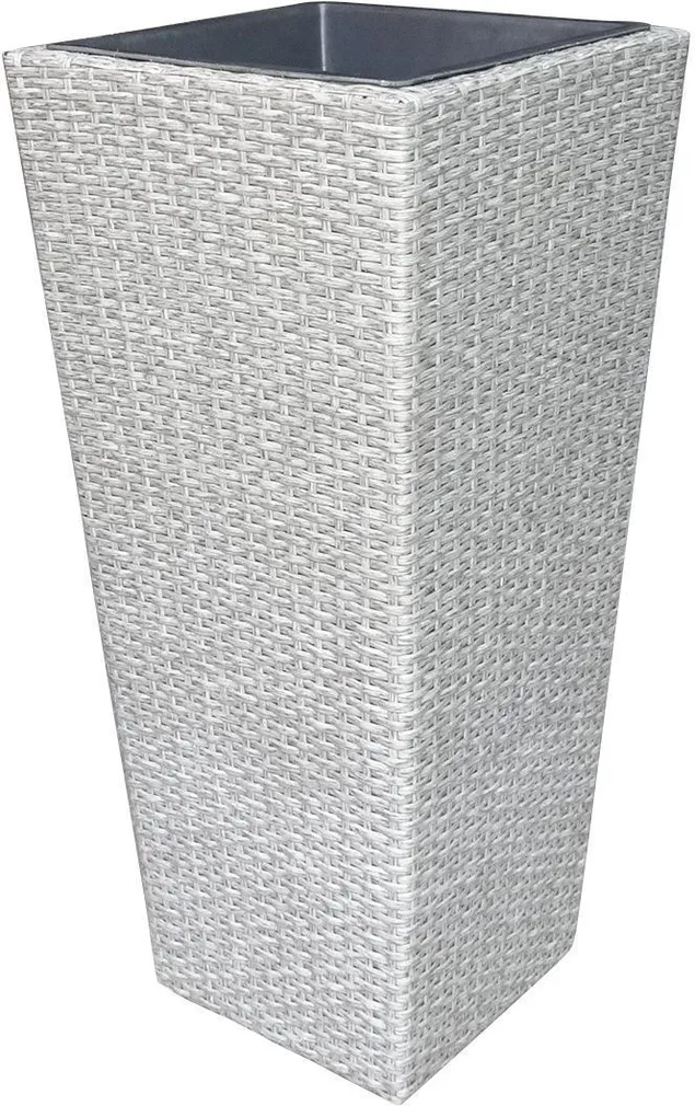 VÄLIS PLASTPOTT 37X37X81CM HELEHALL