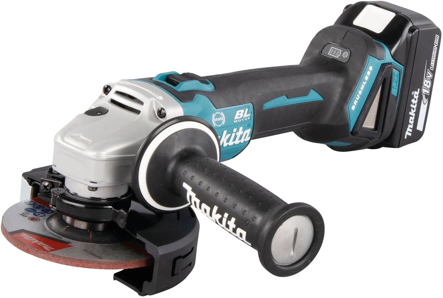 AKUKETASLÕIKUR MAKITA DGA506T 18V HARJAVABA, 1X5AH, ILMA LAADIJATA