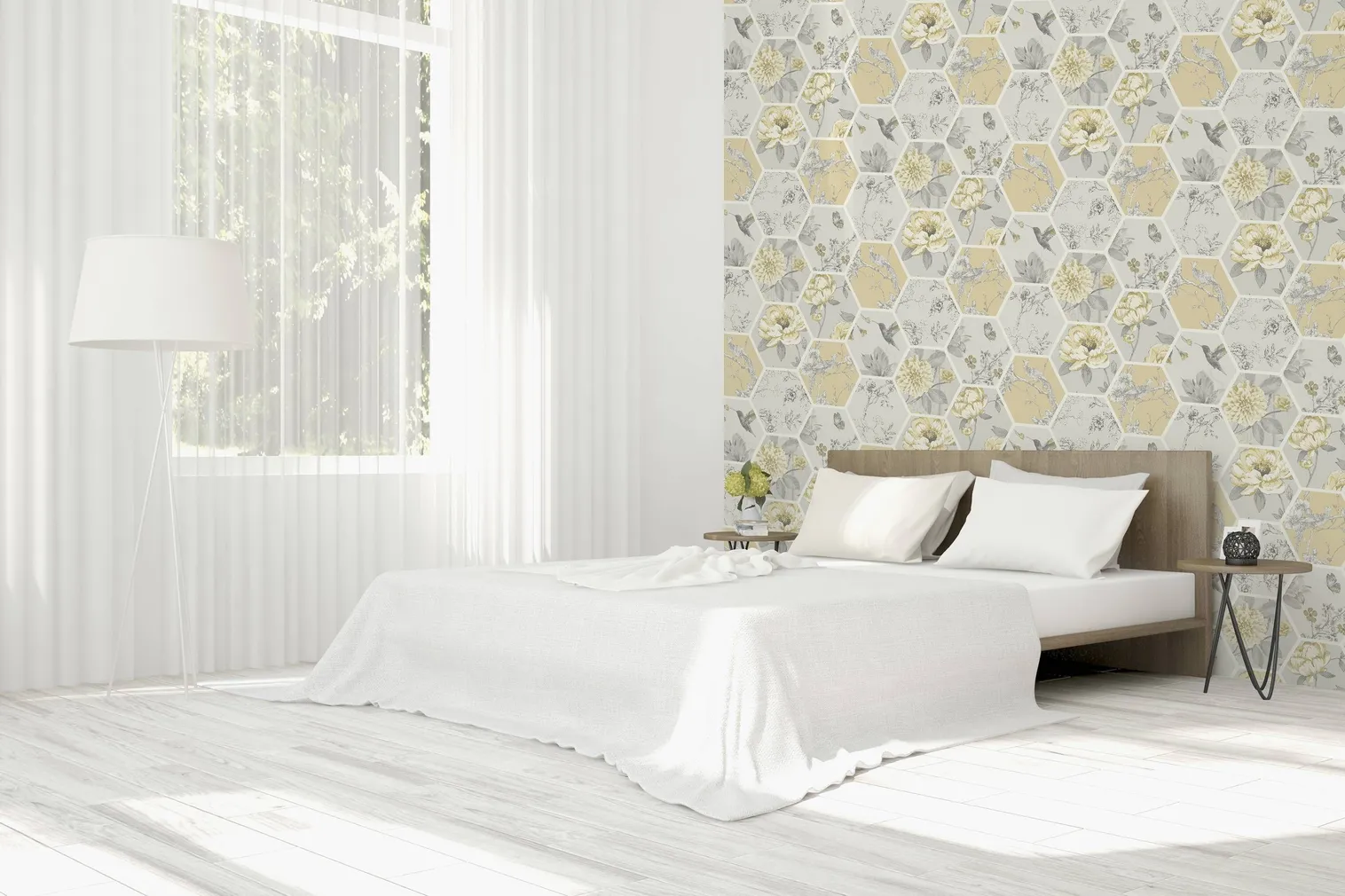 TAPEET ARTHOUSE CHINOISE DECOUPAGE OCHRE