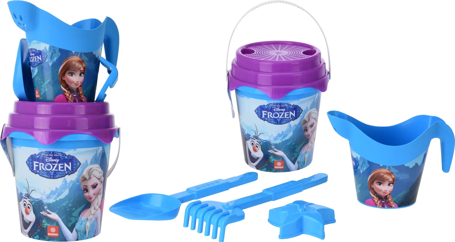 MÄNGUASJADE KOMPLEKT LIIVASKASTI FROZEN