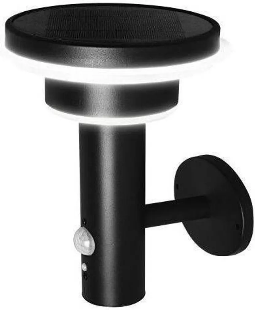 VÄLISVALGUSTI LEDVANCE ENDURA STYLE SOLAR WALL2 CIRCLE 6W BK