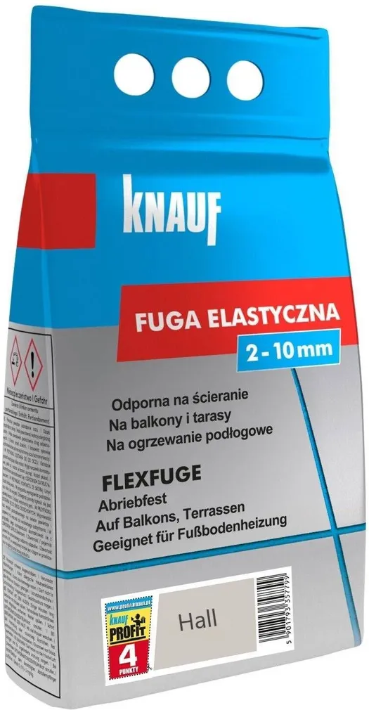 VUUGITÄIDE KNAUF FLEXFUGE GRAU 4KG