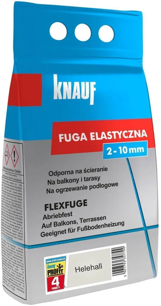 VUUGITÄIDE KNAUF FLEXFUGE LICHTGRAU 4KG