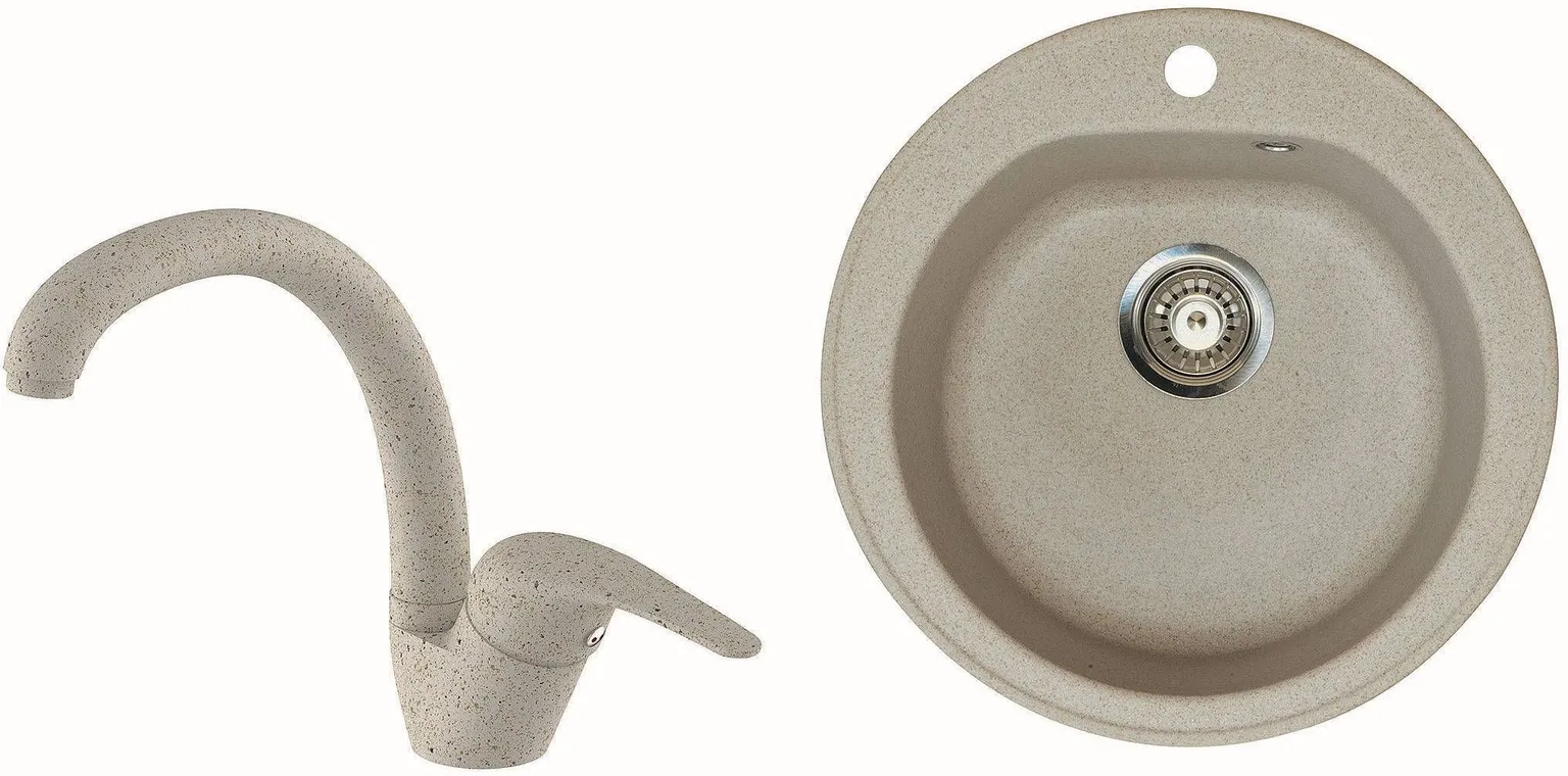 VALAMU JA SEGISTI KOMPLEKT AQUALINE GRANIIT LIIV