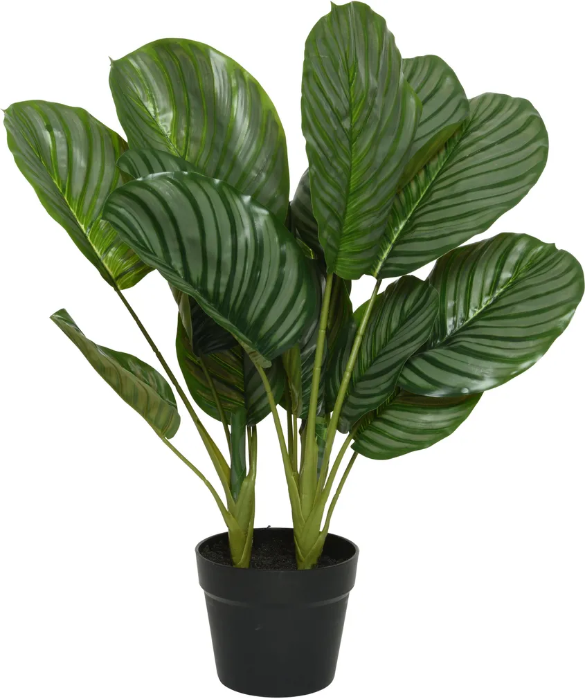 KUNSTTAIM TIIGERLEHIK 60CM, PLASTIK POTIS