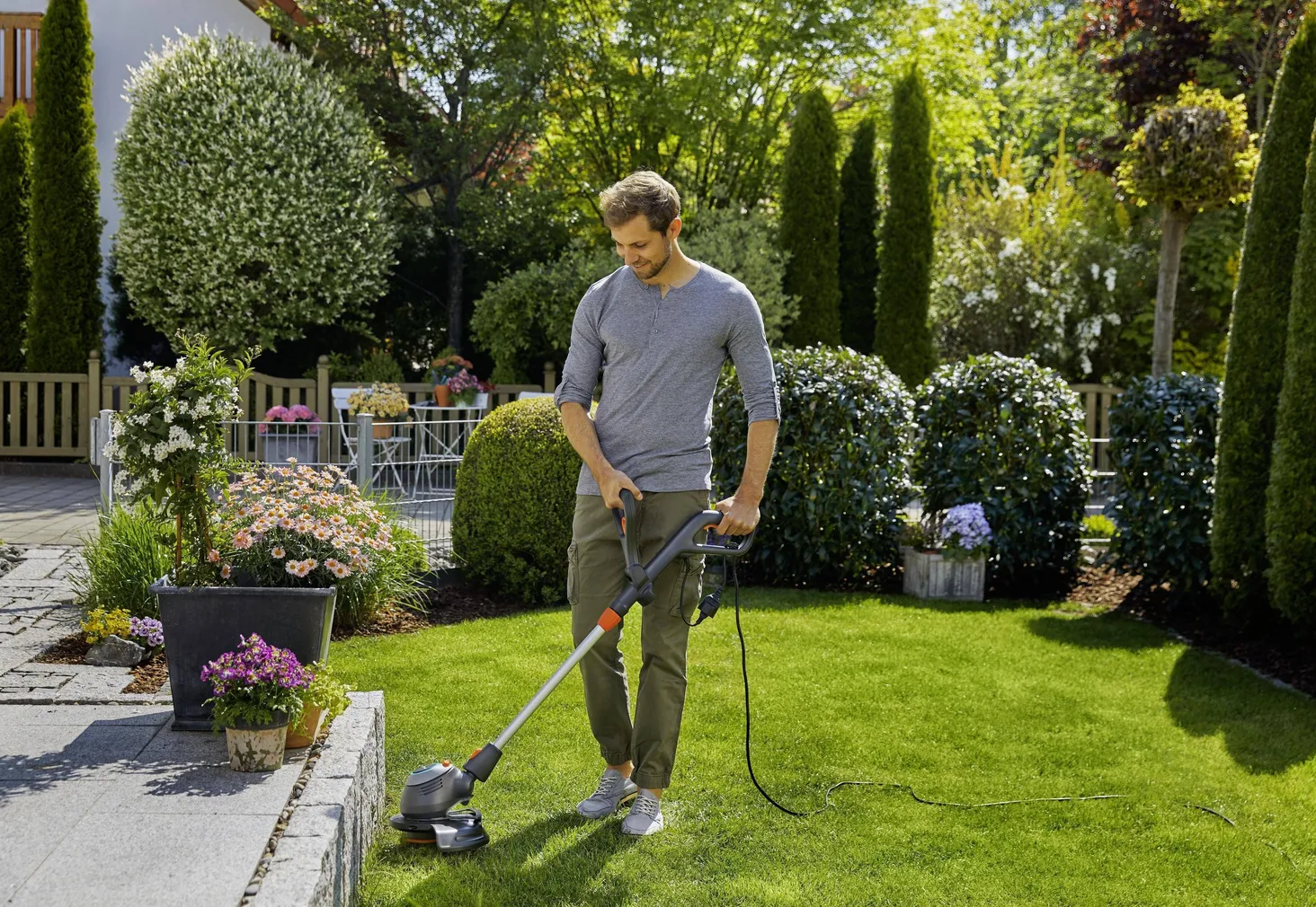 ELEKTRILINE MURUTRIMMER GARDENA POWERCUT 650/28