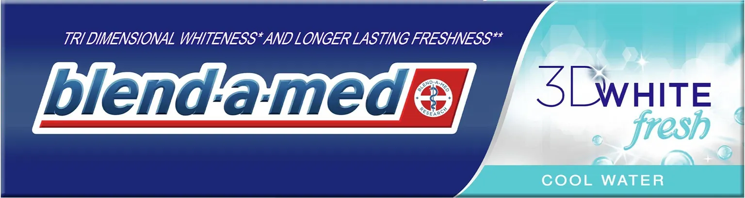 HAMBAPASTA BLEND-A-MED 3D WHITE COOL WATER 100ML