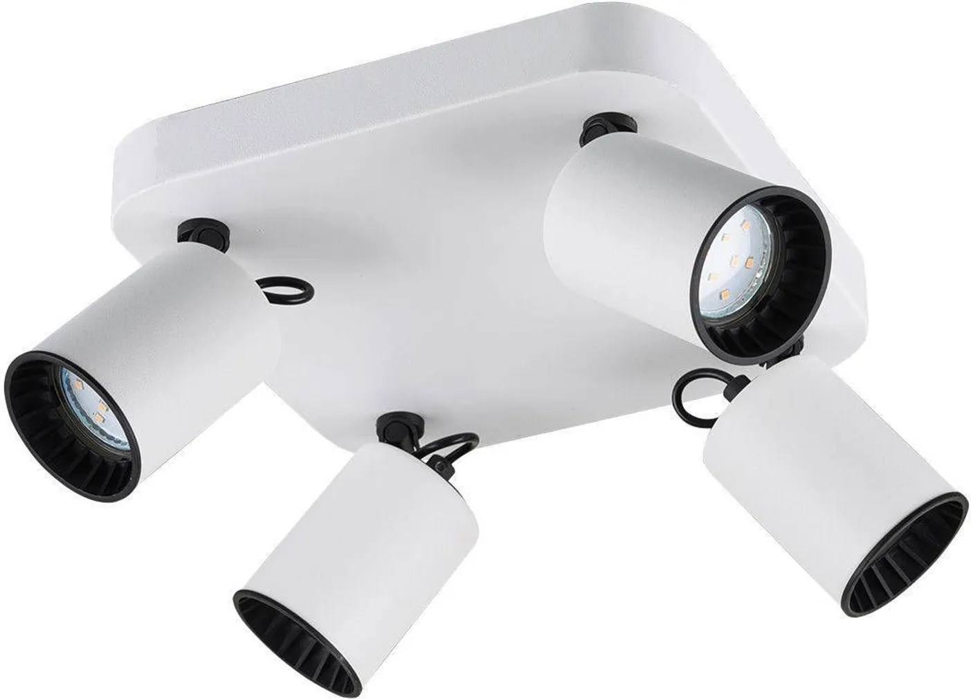 KOHTVALGUSTI TRIO PAGO 4XGU10 VALGE