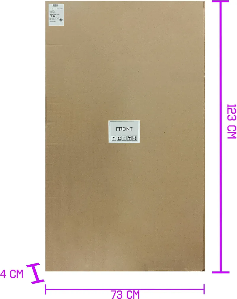 PEEGEL KONTINENT DEMURE LED VALGUSTUSEGA 120X70CM MEEDIA UDUEEMALDUS