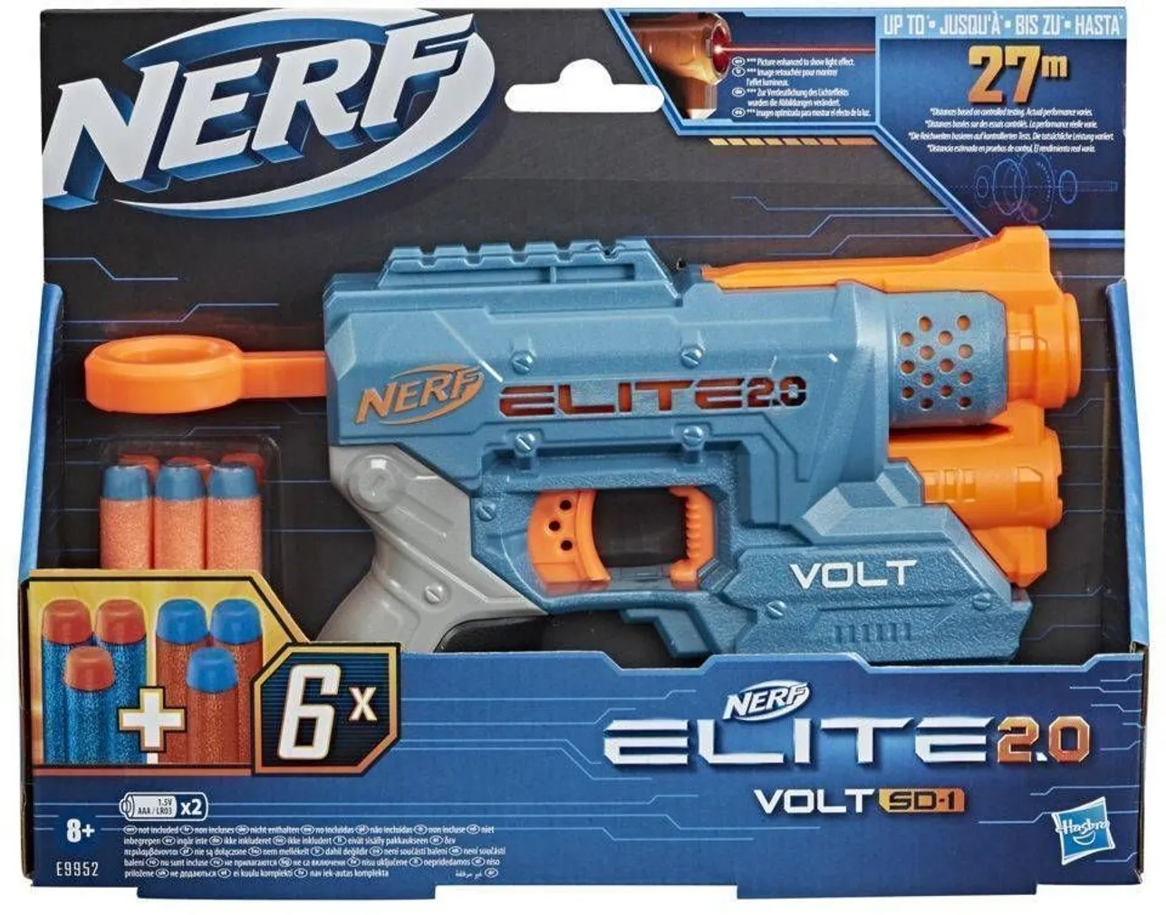 MÄNGUASI NERF FIRESTRIKE MÄNGUPÜSSI 2.0 ELITE VOLT