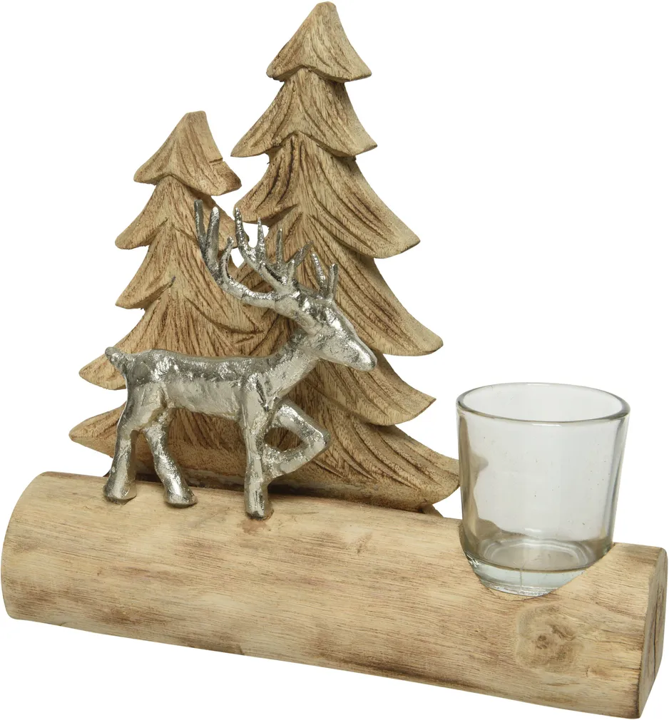 TEEKÜÜNLAALUS DECORIS HIRV MANGOPUUST