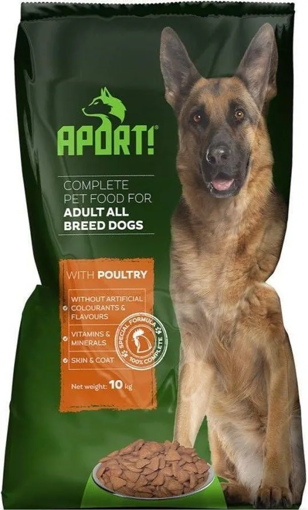 LEMMIKLOOMA KUIVTOIT APORT KOERALE LINNULIHA 10KG