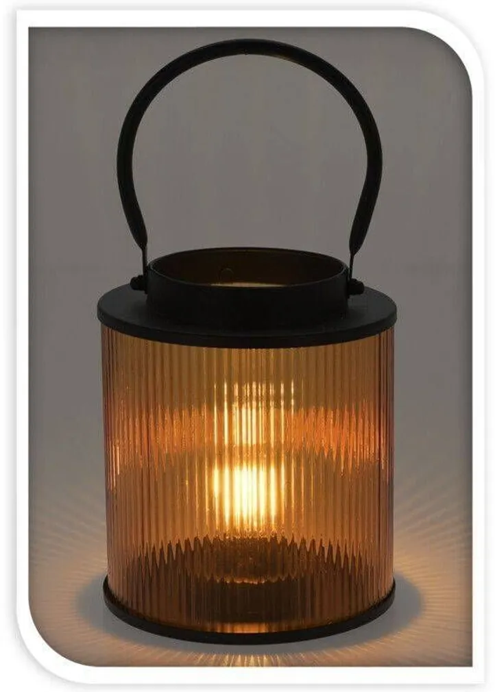 LATERN LED VALGUSEGA KLAASIST 20CM