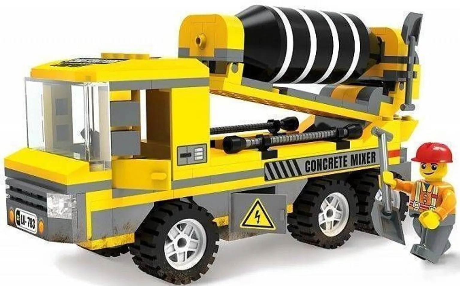 MÄNGUASI BLOCKI KLOTSID CITY BETOONIMIKSER