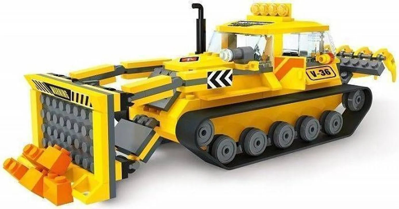 MÄNGUASI BLOCKI KLOTSID CITY BULDOOSER