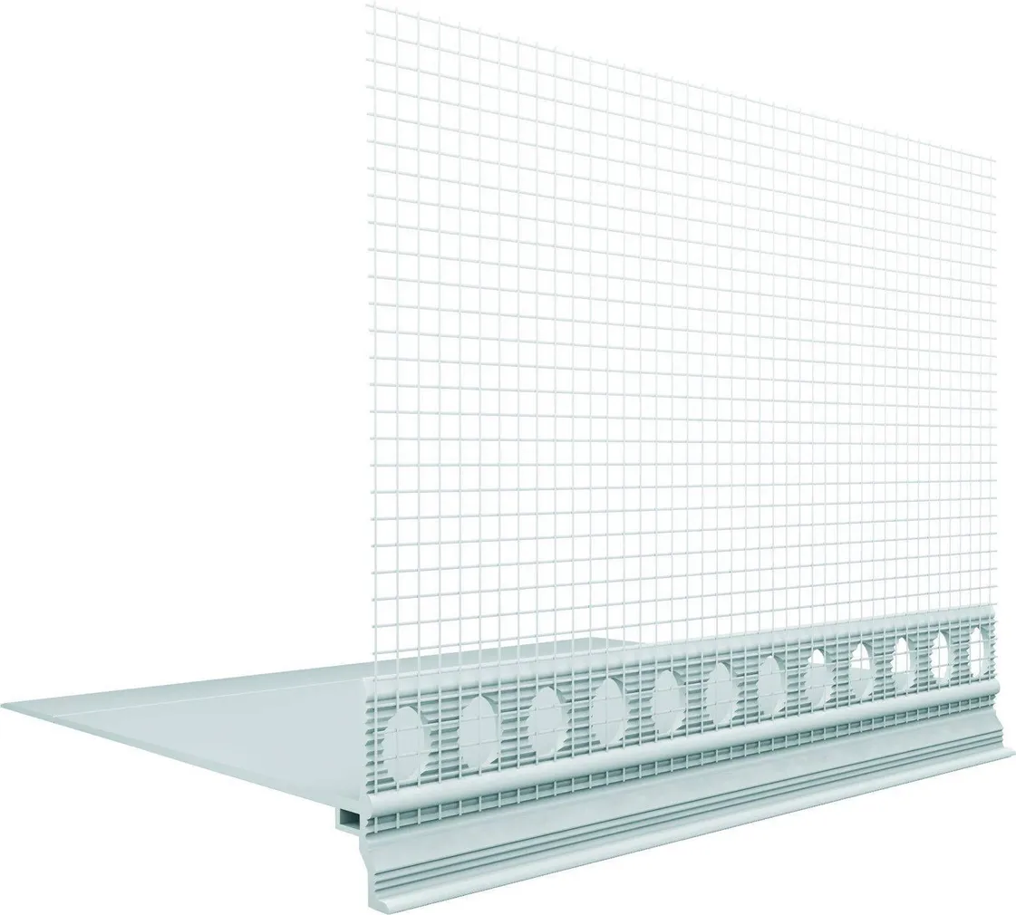 SOKLIPROFIIL EJOT PRAKTIKA VÕRGUGA PVC 120MM 2M
