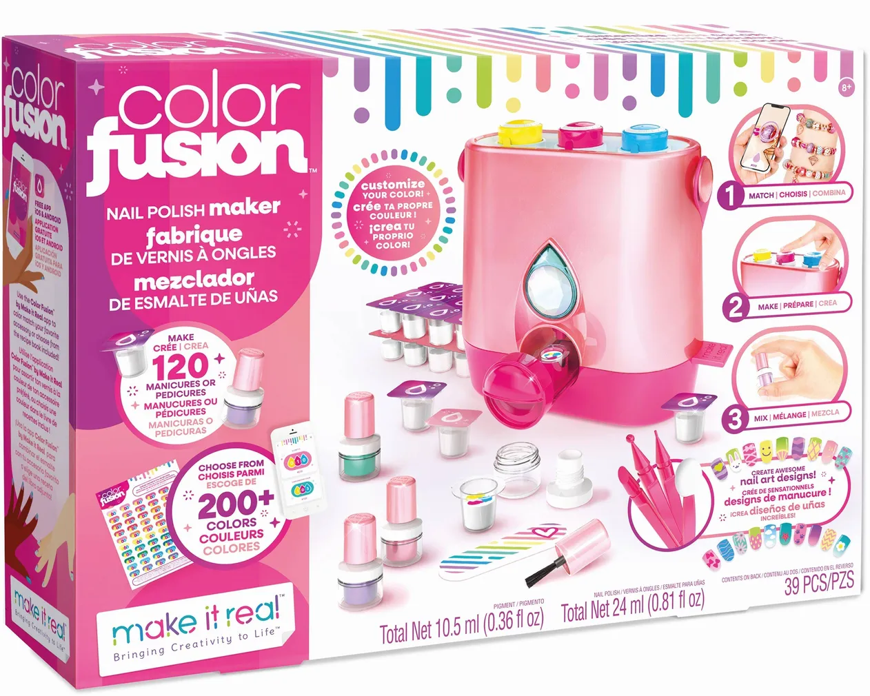 MEISTERDAMISKOMPLEKT KÜÜNELAKID MAKE IT REAL COLOUR FUSHION