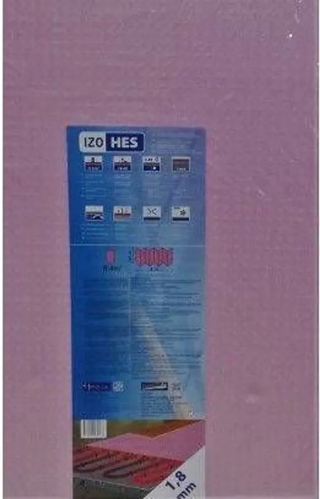 ALUSVAIP IZO-HES PERFOREERITUD 1,8MM 1,05X8,0M 8,4M² PAKIS