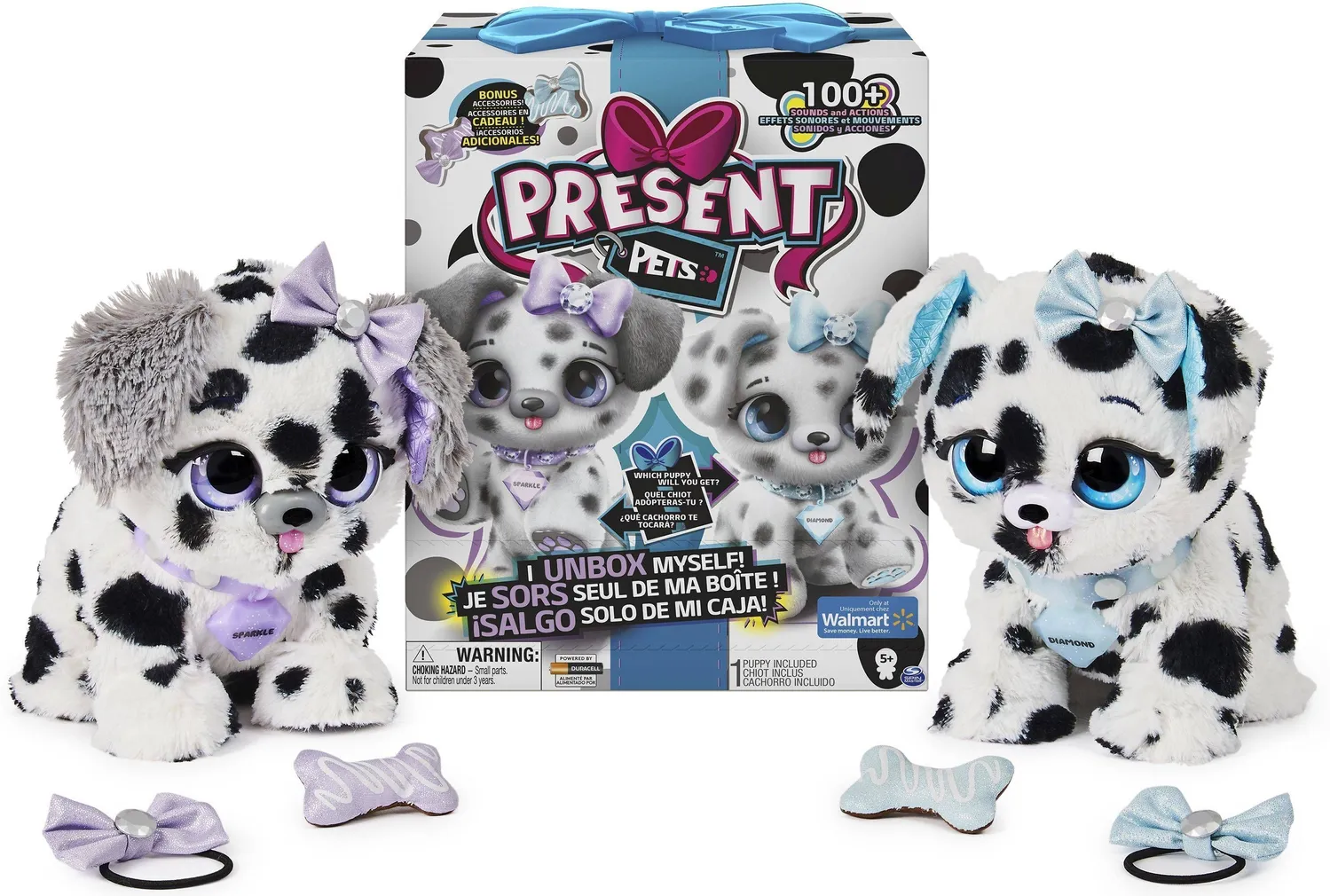 MÄNGUASI PRESENT PETS DIAMOND DALMATIAN PUPPY