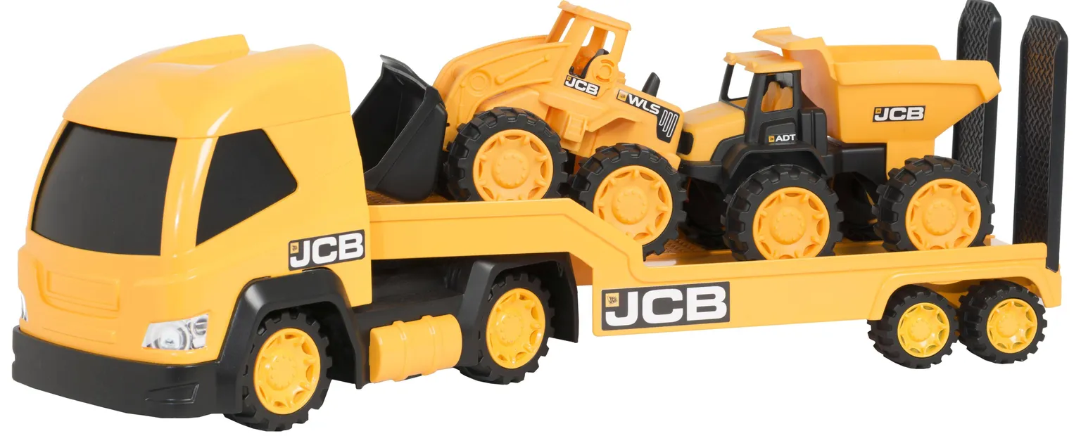 MÄNGUASI AUTOTREILER TEAMSTERZ JCB MEGA T-SPORTER