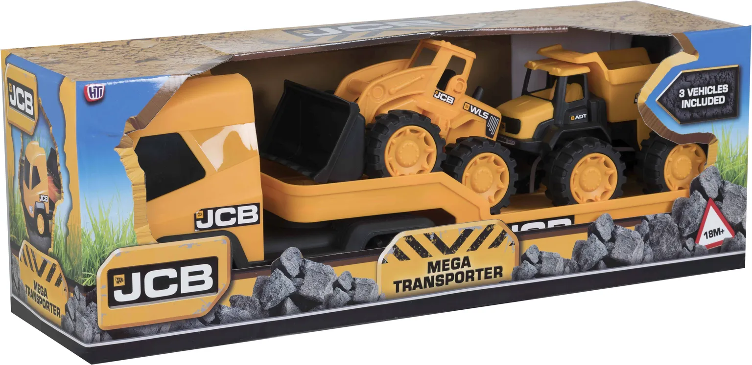 MÄNGUASI AUTOTREILER TEAMSTERZ JCB MEGA T-SPORTER