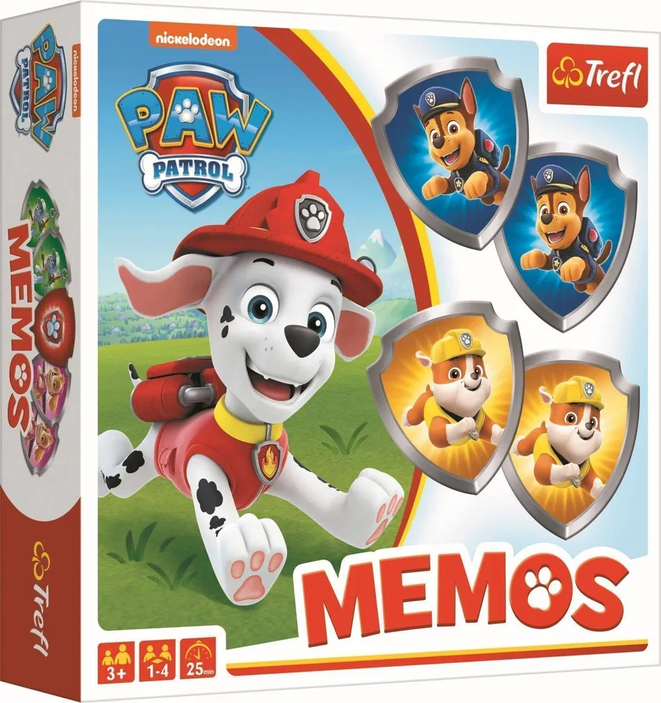 LAUAMÄNG MEMO TREFL PAW PATROL