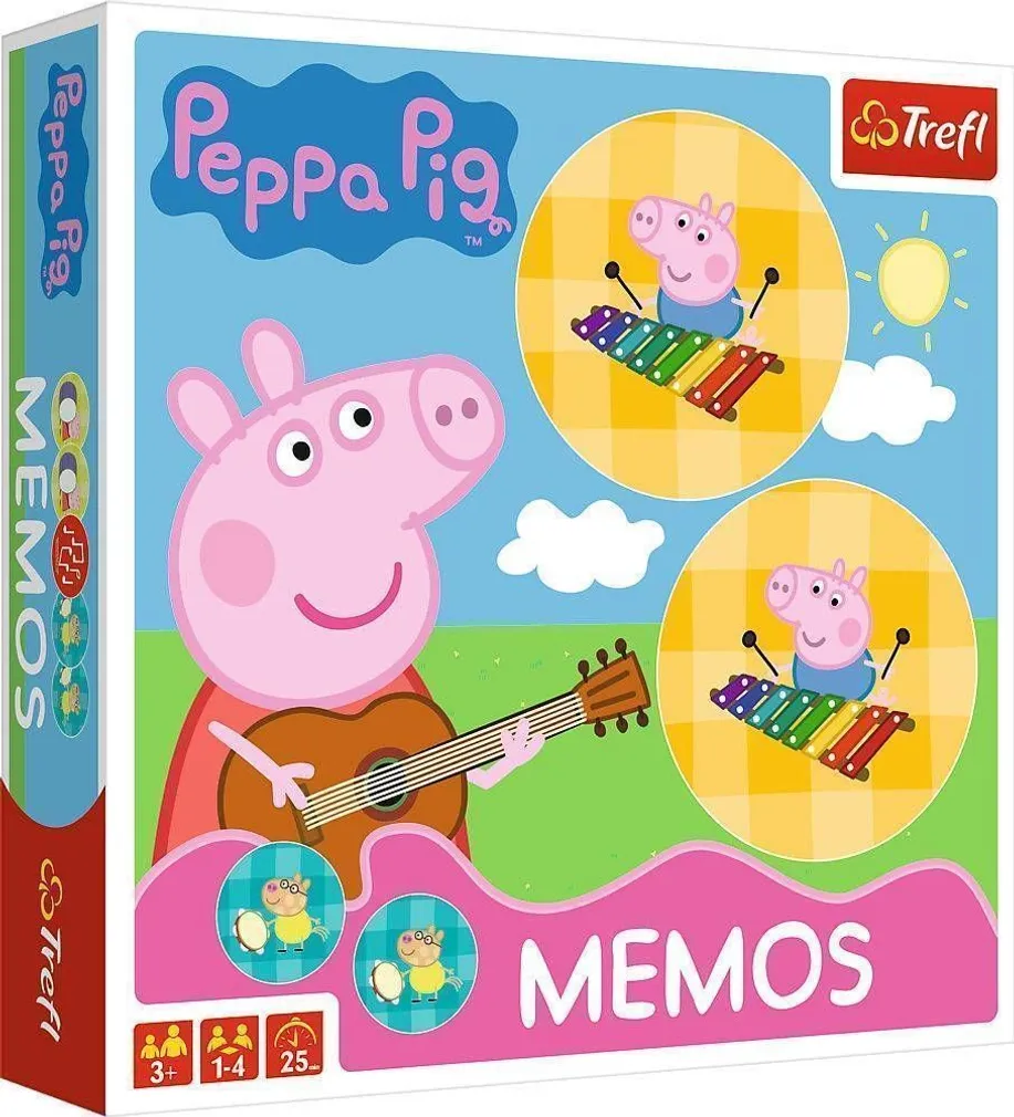LAUAMÄNG MEMO TREFL PEPPA
