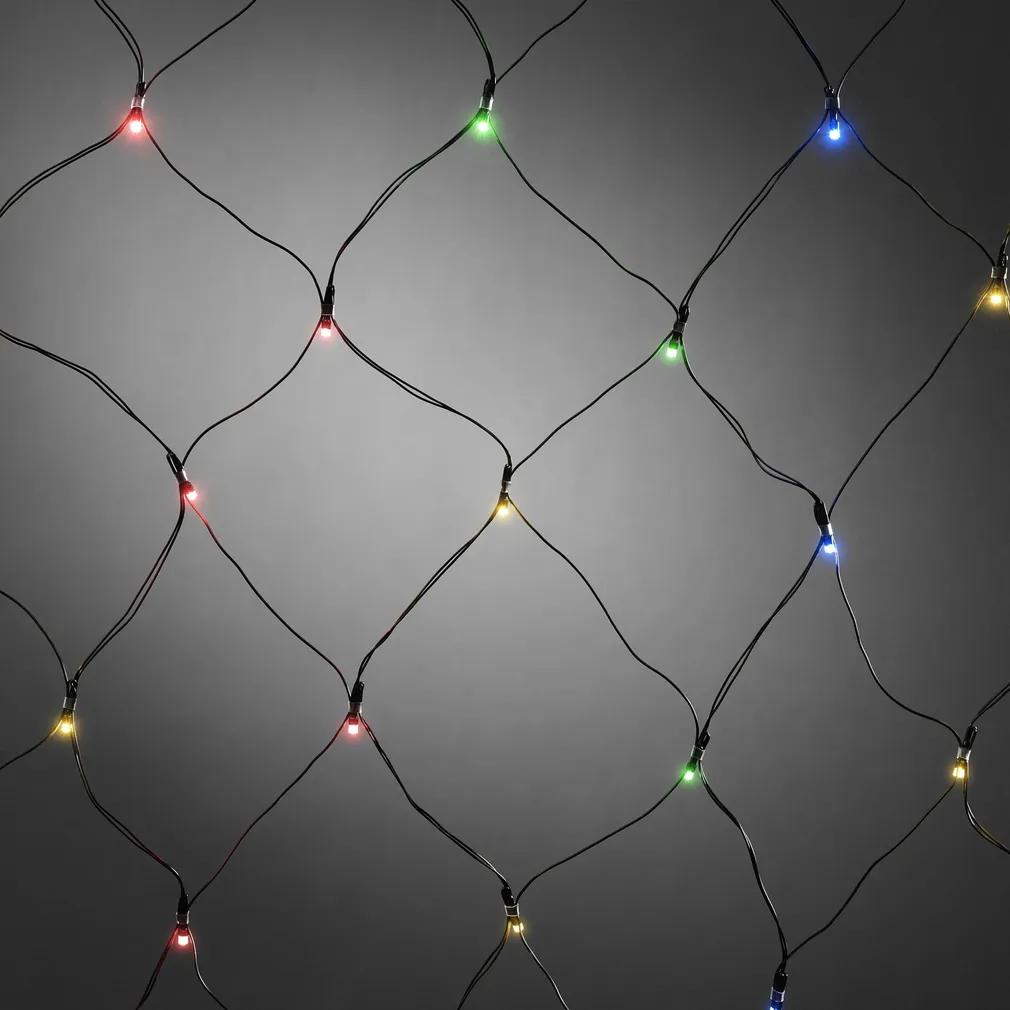 VALGUSVÕRK KONSTSMIDE 40 LED 80X80CM, VÄRVILINE