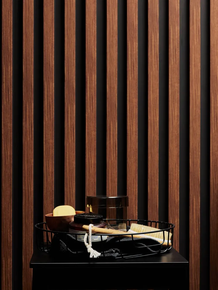 SEINAPANEEL VOX LINERIO L-LINE MOCCA, 21X122X2650MM