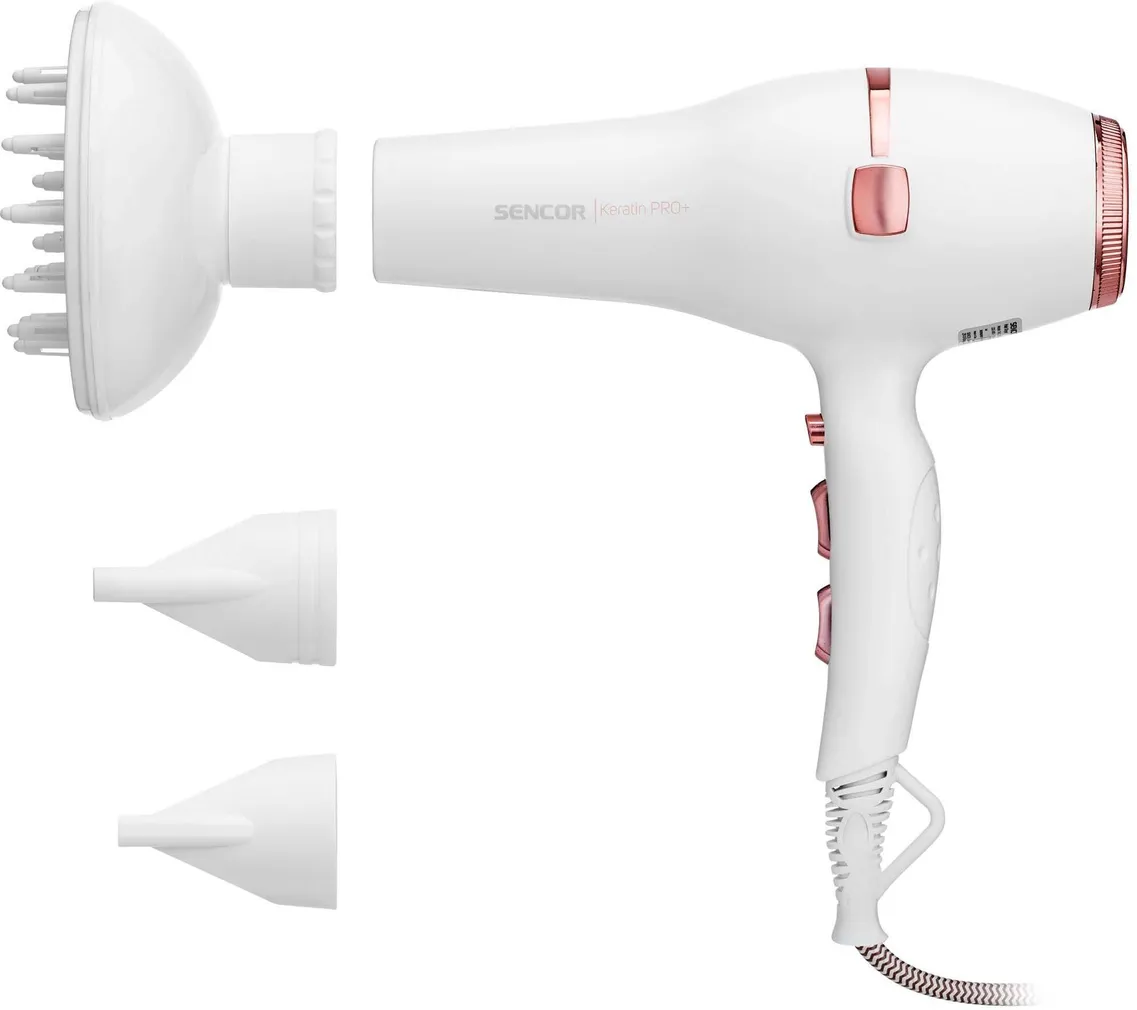 FÖÖN SENCOR SHD8200GD ARGAANÕLIHOOLDUSEGA