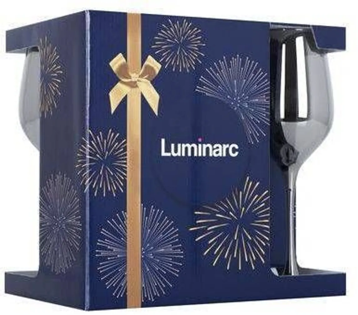 VEINIPOKAAL LUMINARC SHINY GRAPHIT 35CL 6TK PAKIS