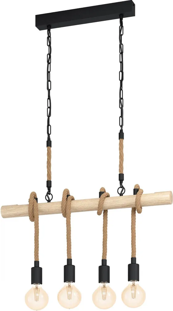 LAELAMP EGLO YOUNGSTOWN E27 4X40W PUIT/MUST/PRUUN