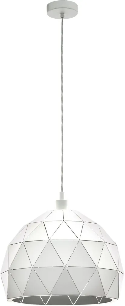 LAELAMP EGLO ROCCAFORTE 60W E27 D400MM VALGE