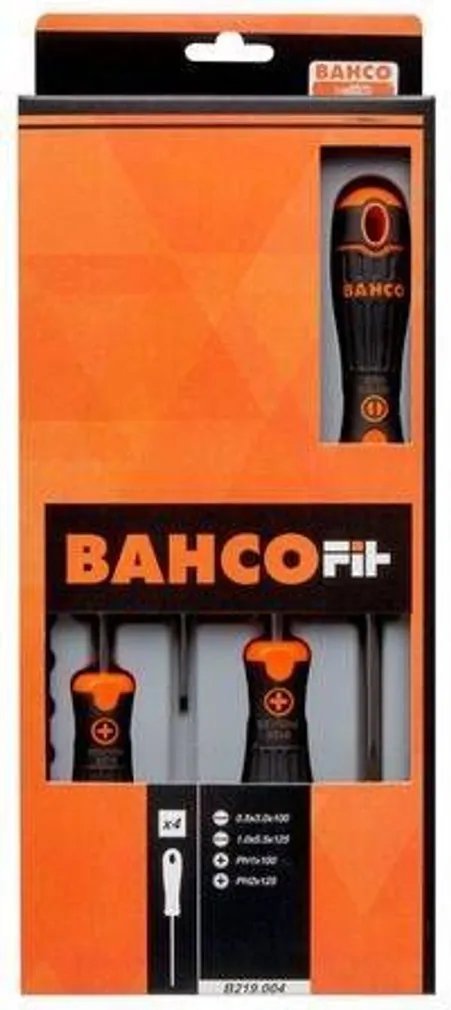 KRUVIKEERAJATE KOMPLEKT 4-OSA BAHCO FIT PH JA LAPIKUD