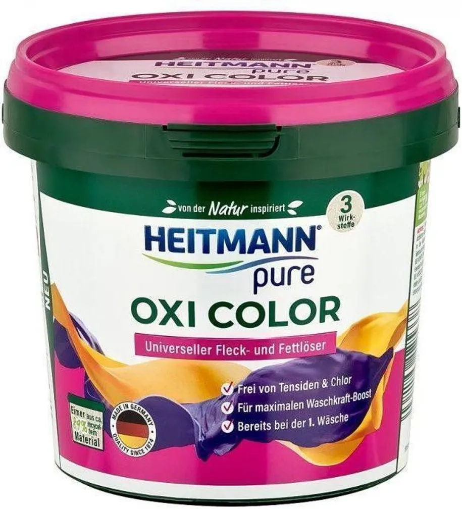 PLEKIEEMALDAJA HEITMANN OXI COLOR 0,5KG