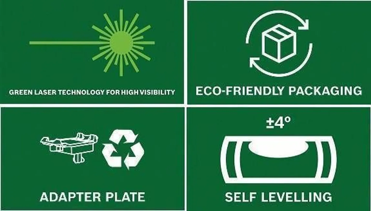 RISTJOONLASER BOSCH QUIGO II ROHELINE