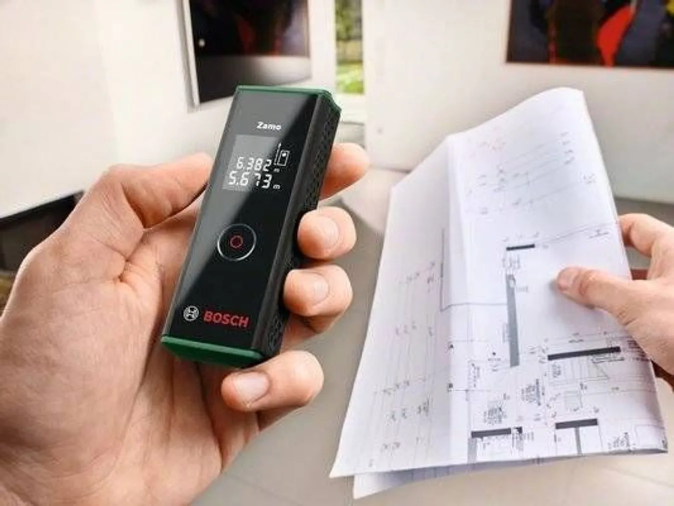 LASERKAUGUSMÕÕTJA BOSCH ZAMO III