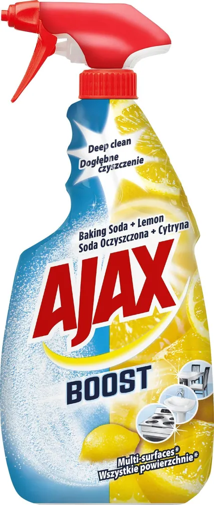 PUHASTUSVAHEND AJAX BOOST BAKING SODA & LEMON KITCHEN 500ML