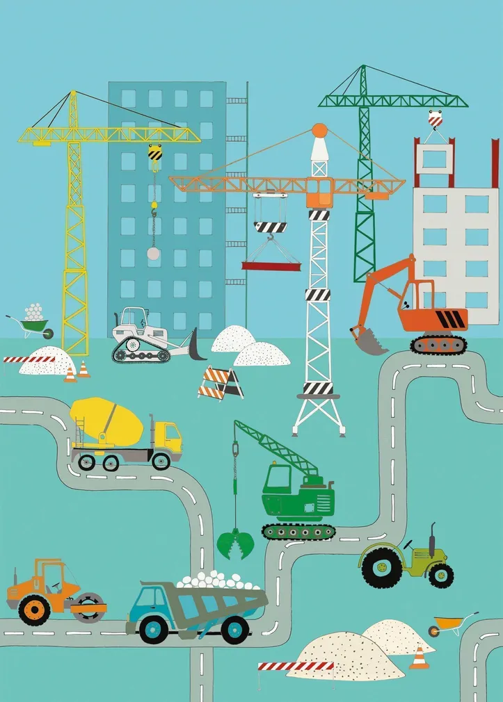 DIGITAPEET RASCH ONSZELF STORIES 200X280CM R540772