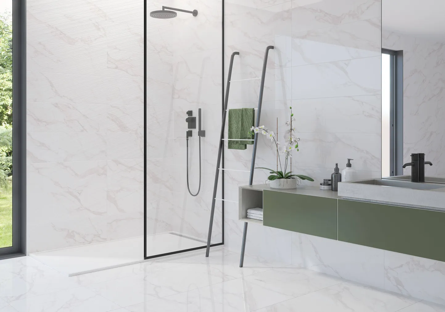 PÕRANDAPLAAT PRISSMACER ESS.VENUS WHITE GLOSSY 60,8X60,8CM 1,48M² PAKIS