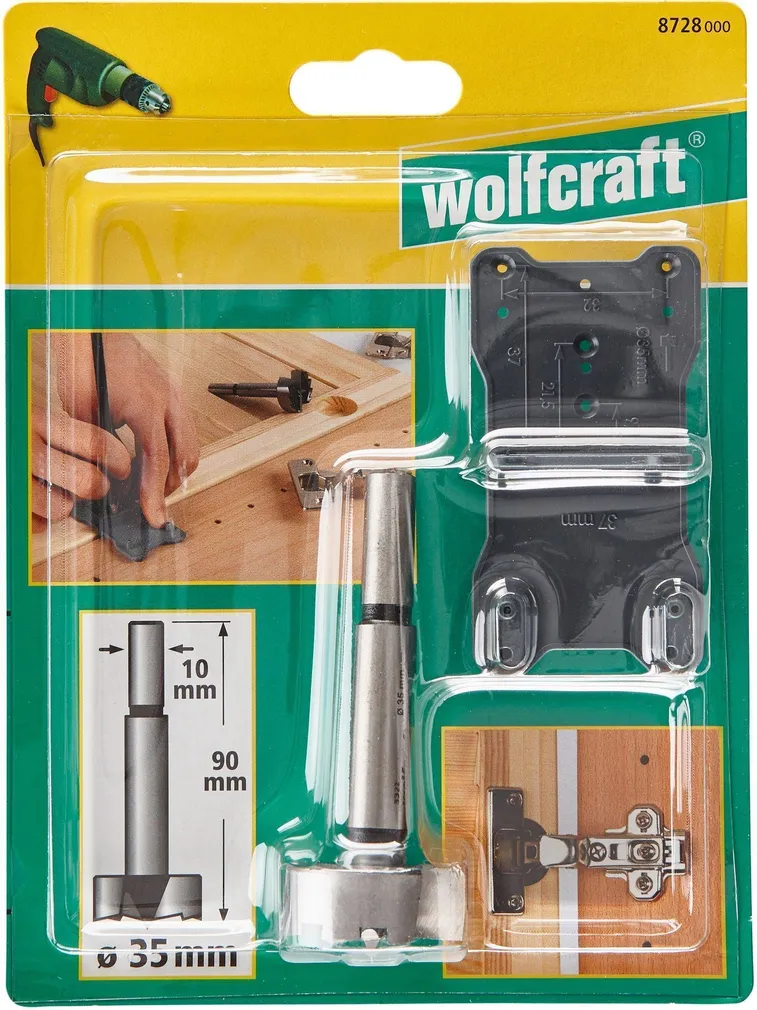 TAPIPUUR WOLFCRAFT 35X90MM SABA 10MM KOOS MÄRKEŠABLOONIGA