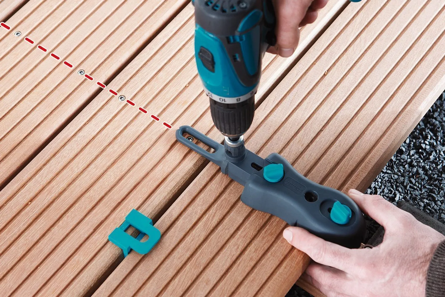 TERRASSILAUA PAIGALDUSRAKIS WOLFCRAFT