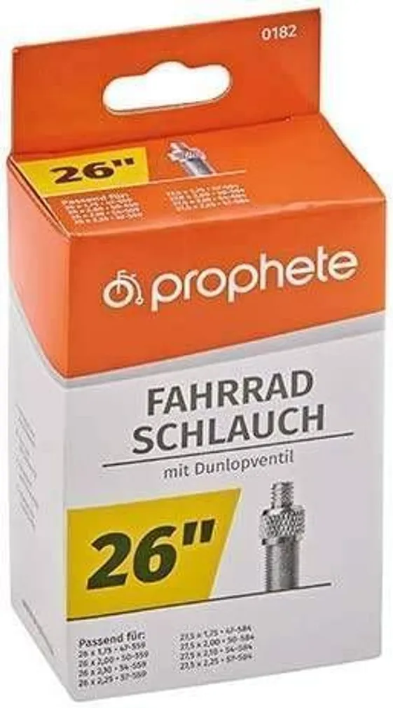 SISEKUMM PROPHETE JALGRATTALE 26" DUNLOPVENTIILIGA