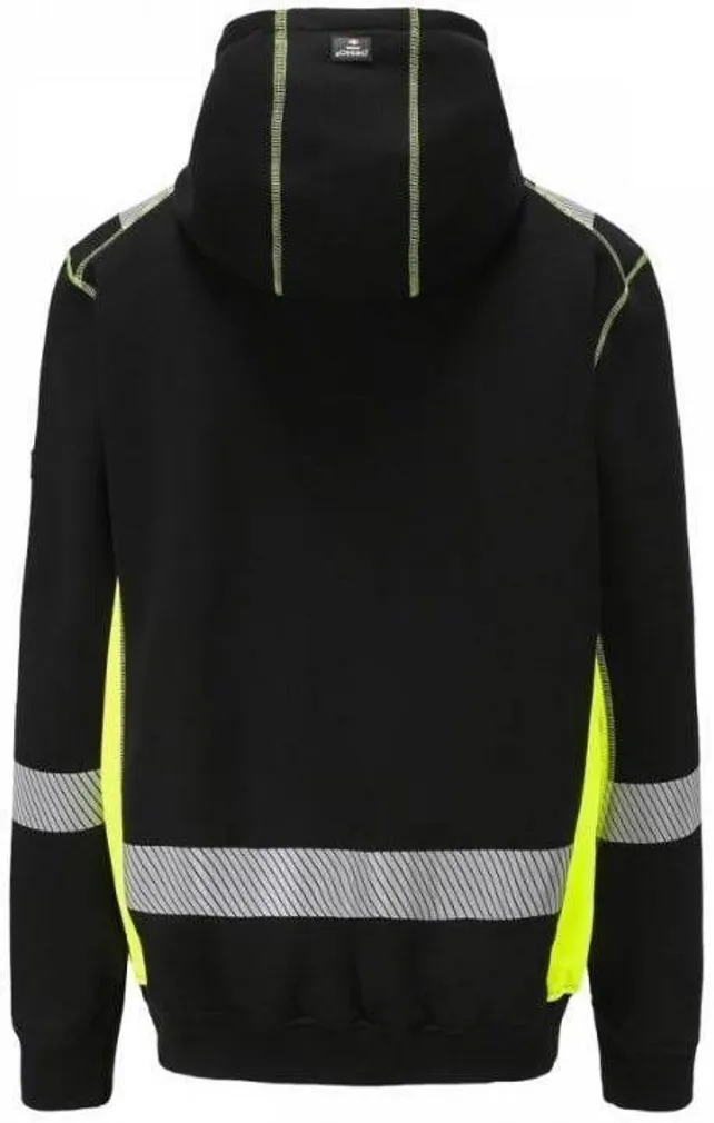 DRESSIPLUUS PESSO KÕRGNÄHTAV JERSEY_HV MUST/KOLLANE XL