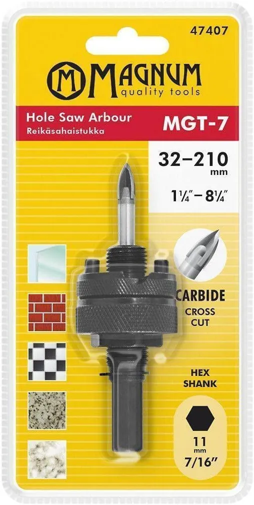 AUGUFREES MAGNUM TEEMANT KINNITUSVARS MGT-7 11MM