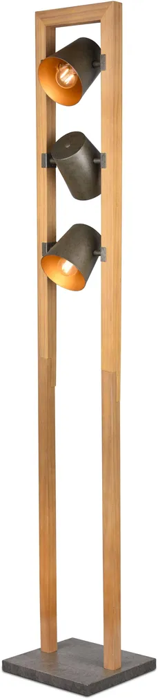 PÕRANDALAMP TRIO BELL 3X25W E14 ANTIIK TERAS